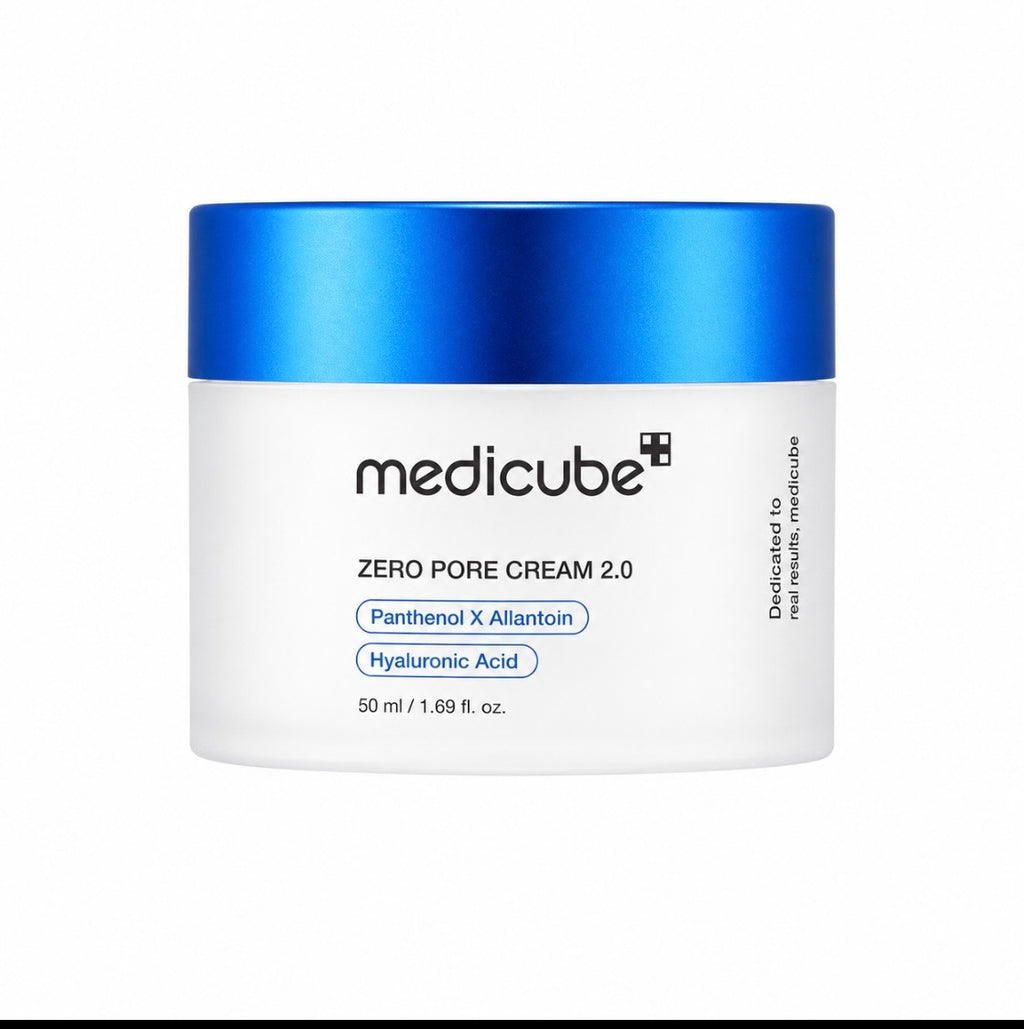 Medicube® ZERO PORE CREAM 2.0 – Panthenol, Allantoin & Hyaluronic Acid – 50 ml