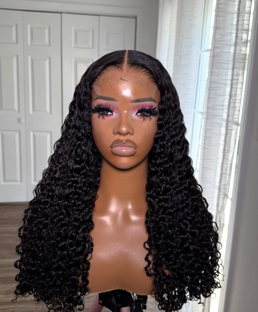 High-Quality 20 Inch RAW SDD Burmese Spiral Wig – 6×6 Closure, 100% Human Hair glueless wig