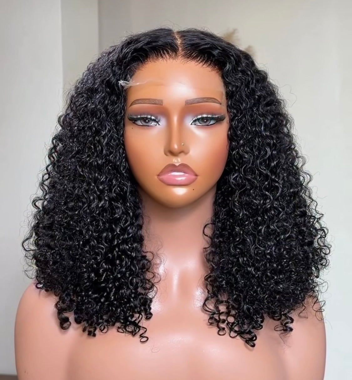 High-Quality 20 Inch RAW SDD Kinky Curly Wig – 6×6 Closure, 100% Human Hair