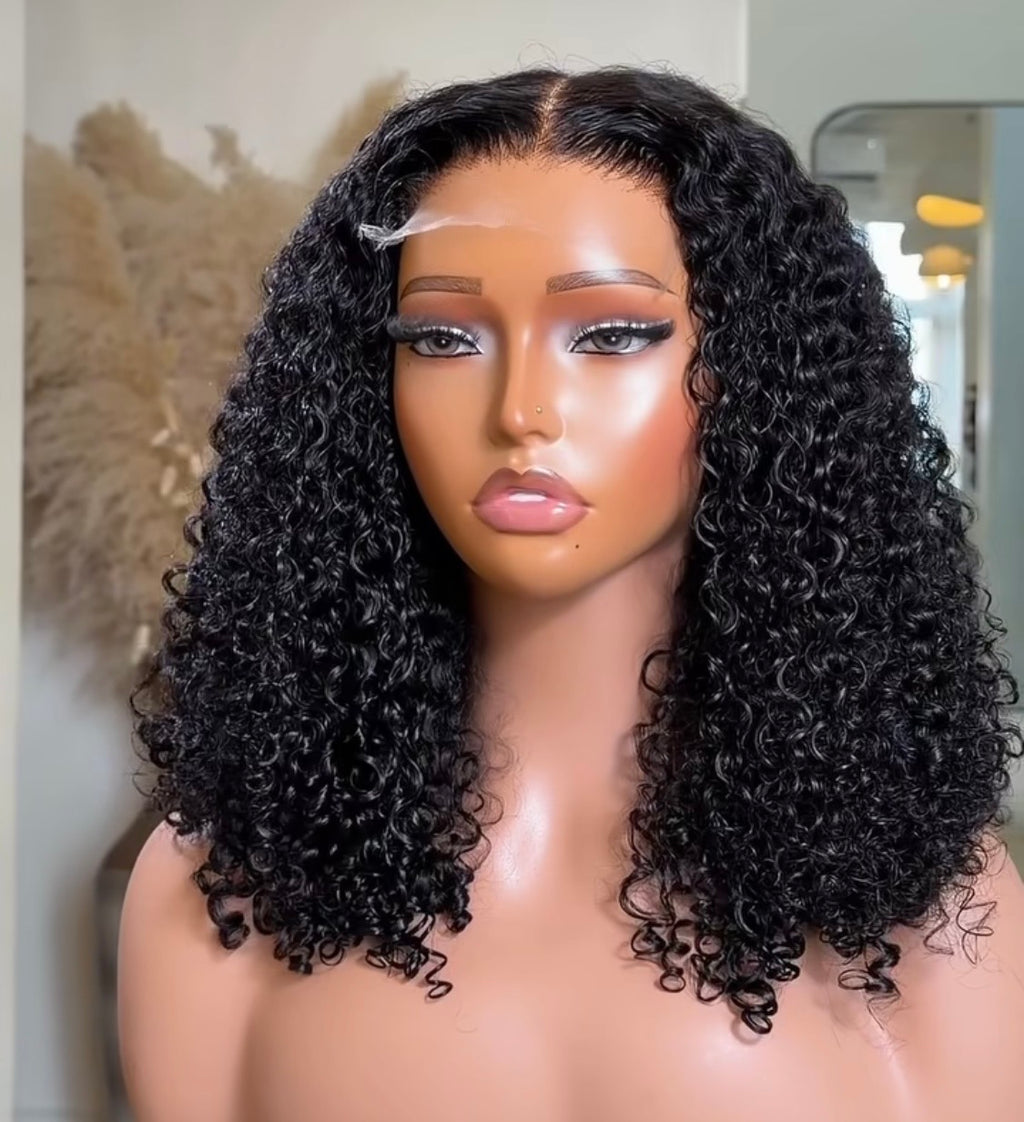High-Quality 20 Inch RAW SDD Kinky Curly Wig – 6×6 Closure, 100% Human Hair
