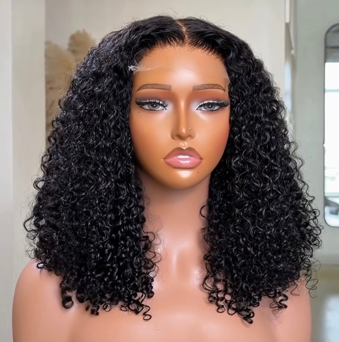 High-Quality 20 Inch RAW SDD Kinky Curly Wig – 6×6 Closure, 100% Human Hair