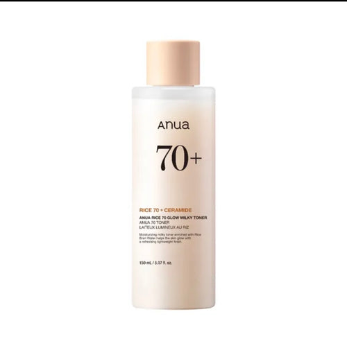 Anua Rice 70 Glow Milky Toner – Hydrating & Brightening Facial Toner